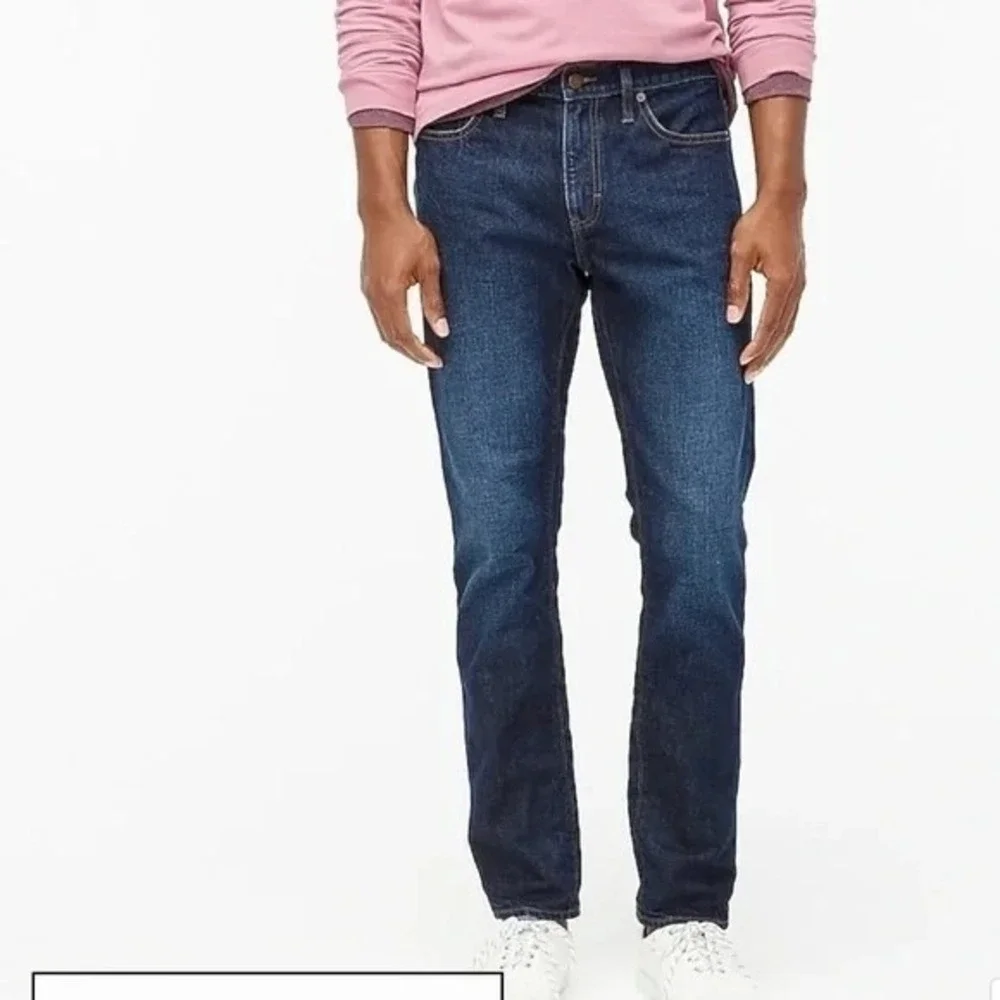J Crew 30x32 Blue Jeans Pants Slim NWT Rigid Actual‎ 32x32 Denim Cowboy Work